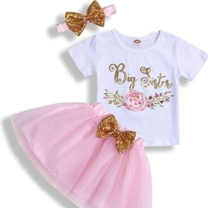 4T/5T Big Sister Tutu Outfit